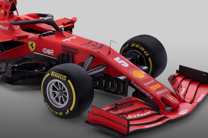 Ferrari SF1000 saat diperkenalkan, buat dipakai di musim balap F1 2020