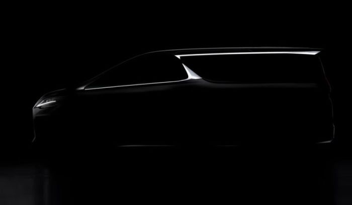 Teaser MPV yang dirilis Lexus