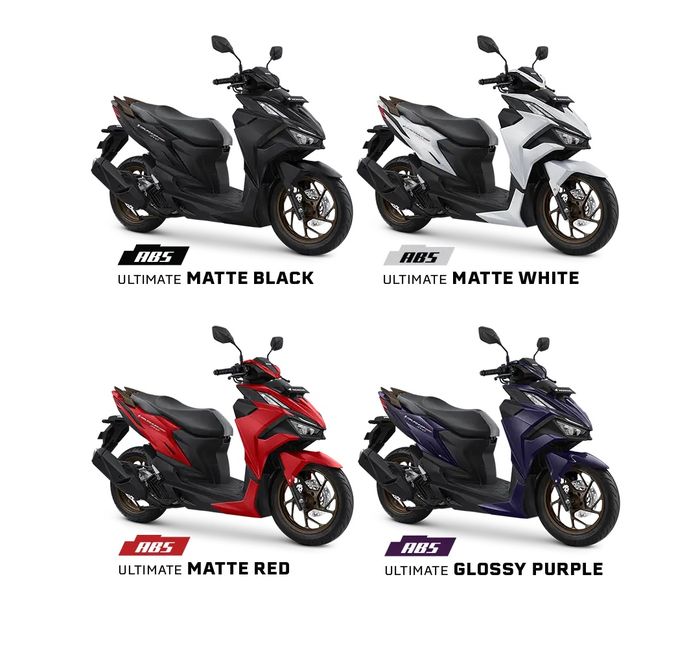 Pilihan warna tipe ABS
