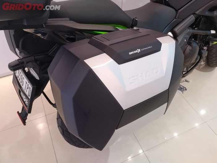 SHAD SH38X Expandable ditawarkan dalam 2 pilihan, tipe aluminium dijual Rp 8 jutaan