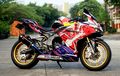 Honda CBR250RR Serba Carbon, Livery Helm Marquez, Pelek Marchesini