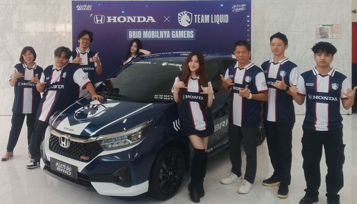 Honda Brio tema Team Liquid