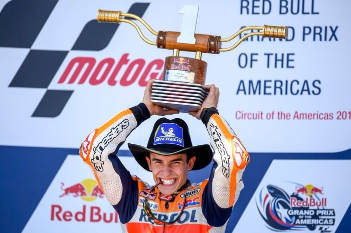 Marc Marquez kembali memenangkan balapan di Circuit of The Americas