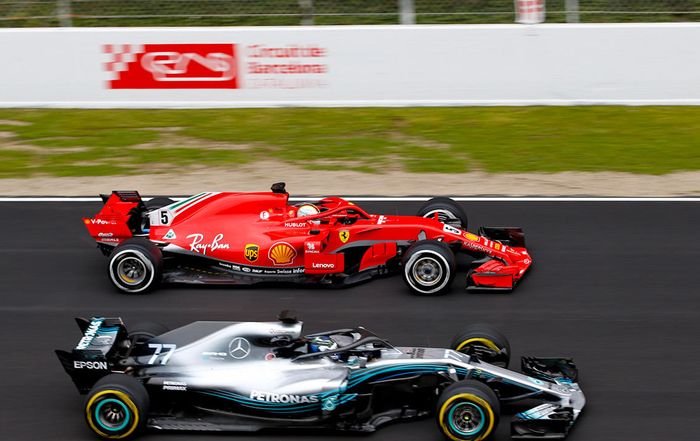 Mampukah Sebastian Vettel menghentikan dominasi pembalap Mercedes di 2018?