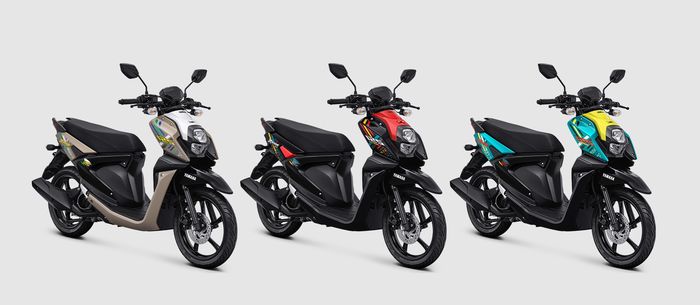 Pilihan warna Yamaha X-Ride