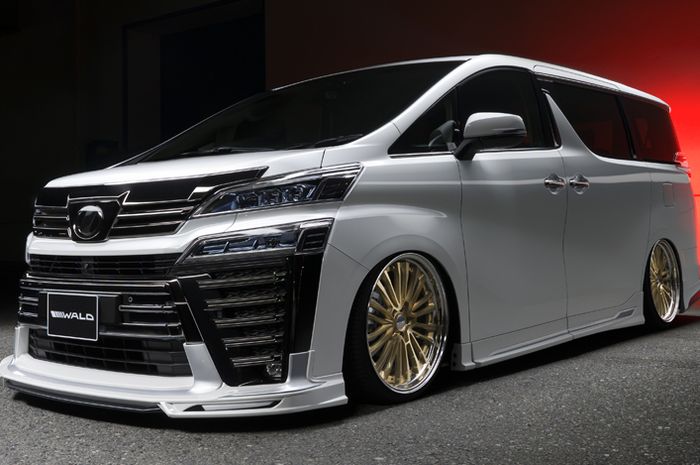 Modifikasi Toyota Vellfire dibikin lebih glamor oleh Wald International, Jepang