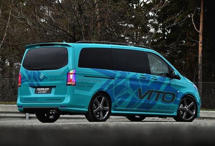 Modifikasi Mercedes-Benz Vito Vansport terfokus pada eksterior