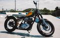 Yamaha SR400 Bobber Tampil Bersih dan Padat!