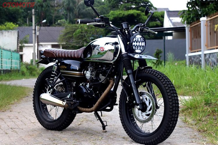 Pilihan Jok Custom Kawasaki W175 Enak Banyak Yang Plug And Play