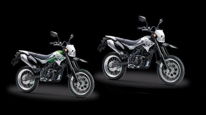 Warna lama Kawasaki D-Tracker