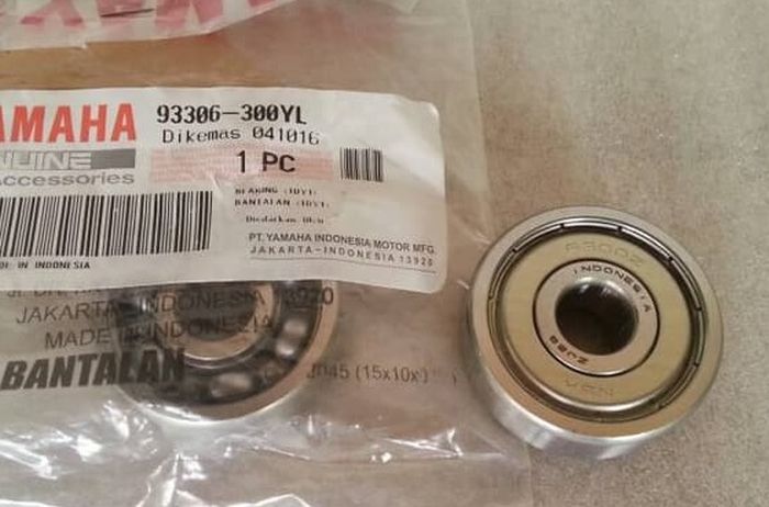 bearing roda depan Yamaha Lexi