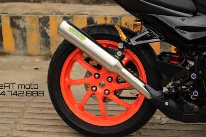 Kaki-kaki masih menggunakan milik NSR150SP