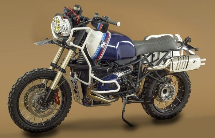 BMW R 1200 GS custom rally look hasil garapan Ton-Up Garage