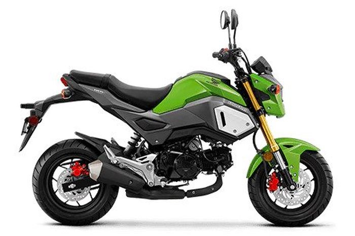 Honda Groom 125 2020 warna Incredible Green