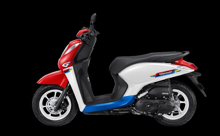 Honda Genio warna Vibrant Tri Tone standar tanpa aksesori