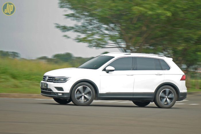 Handling VW Tiguan cukup lincah