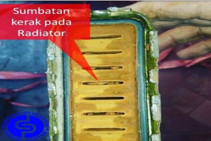 Penjelasan untuk Karat Pembuangan Radiator Tersumbat