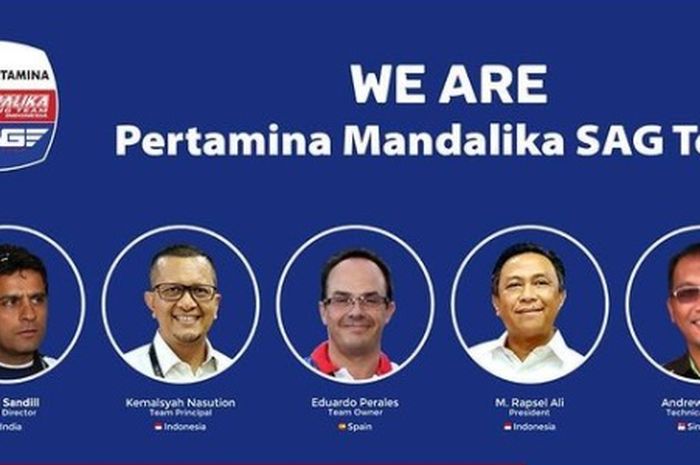 Pertamina Mandalika SAG Team