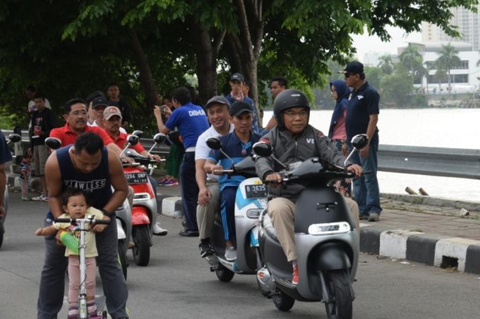 Walikota Jakarta Utara langsung ngegas Viar Q1