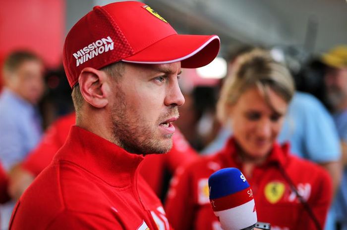  Pembalap Ferrari, Sebastian Vettel mengakui apabila kecepatan pembalap Mercedes memang sangat bagus di hari pertama F1 Jepang