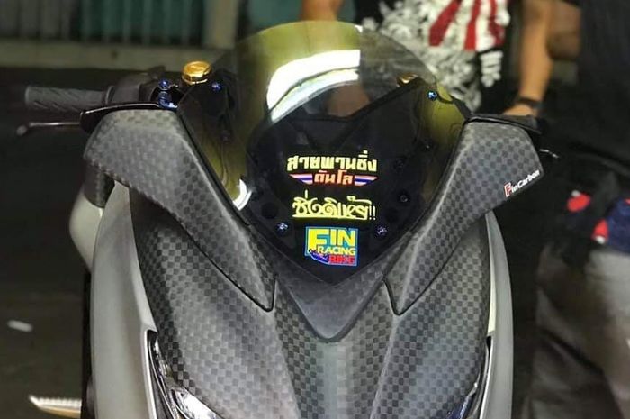 Windshield model bubble asal Thailand untuk Yamaha XMAX