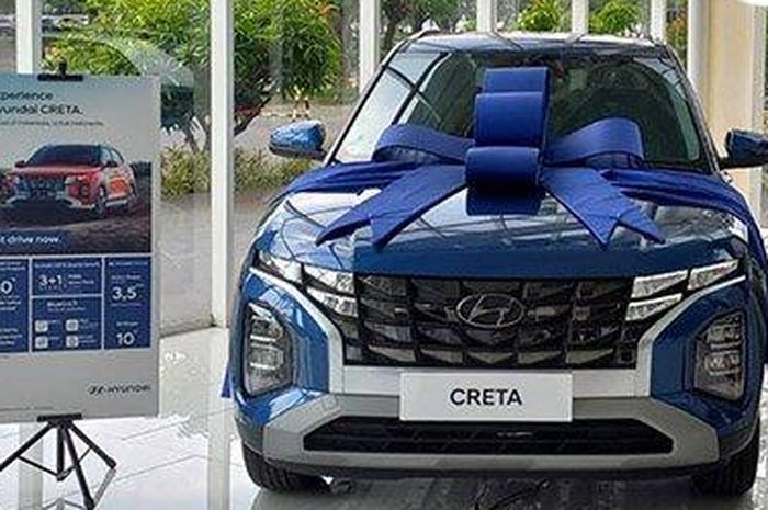 Sempat dipikir penipuan, beli Hyundai Creata Prima, wanita ini menang undian Hyundai Creta Tipe Style.