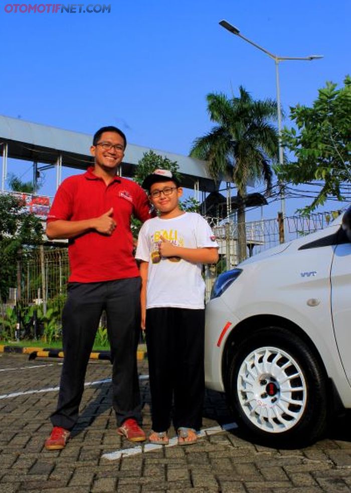 Hendri Bhirowo dan sang buah hati tercinta