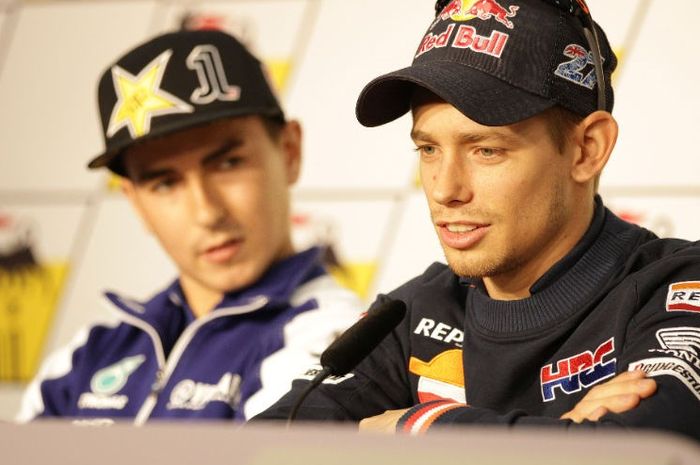 Casey Stoner dan Jorge Lorenzo