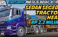 First Drive MAN TGS 26 Tractor Head Senyaman Sedan, Tayang Di Mobil Gede
