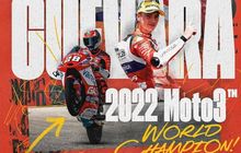 Hasil Moto3 Australia 2022 - Mario Aji Crash di Akhir, Izan Guevara Raih World Champion Moto3 2022