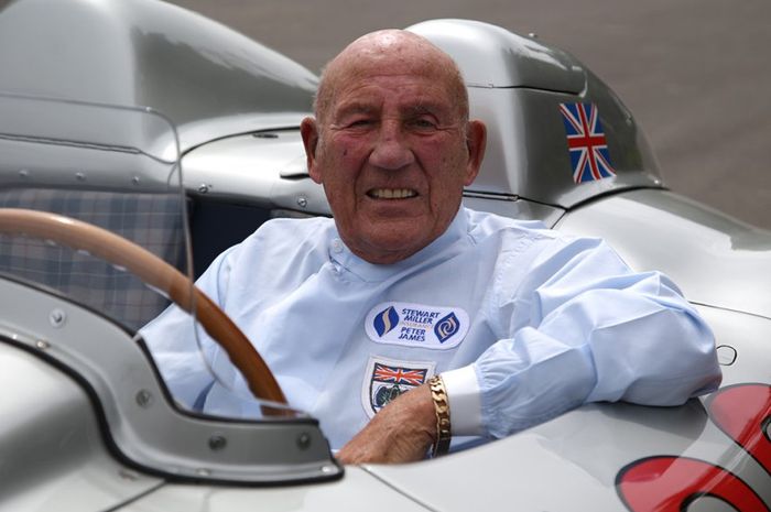 Sir Stirling Moss, legenda balap Inggris yang juga legenda balap F1