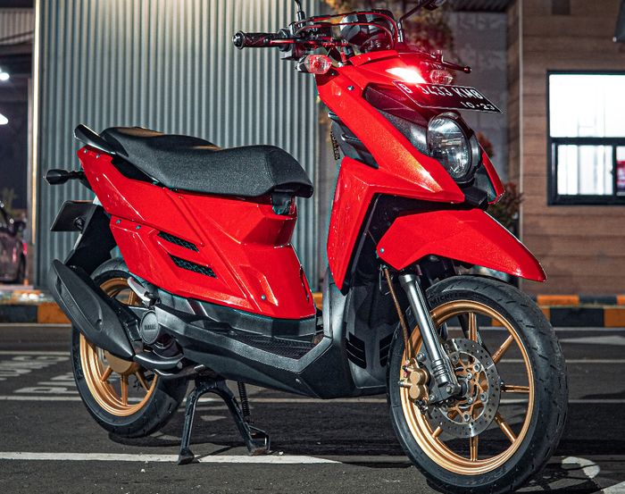 Yamaha X-Ride modifikasi upgrade performa mesin