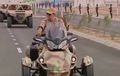 Gagah, Presiden Turkmenistan Tunggangi Trike Can-Am Spyder Bareng Pasukan