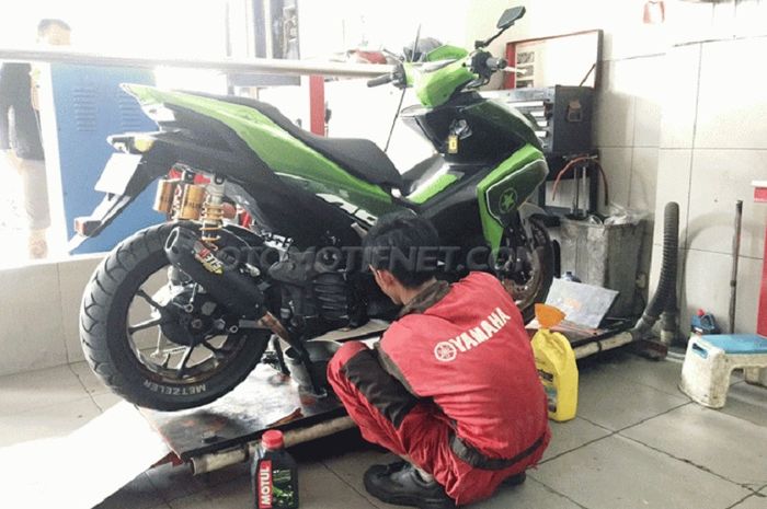 Servis Yamaha Aerox butuh seperempat juta rupiah