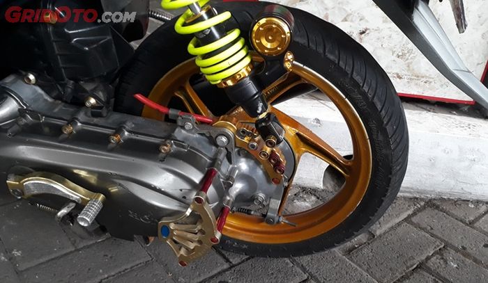 Aplikasi variasi adjustable sok belakang tidak direkomendasikan