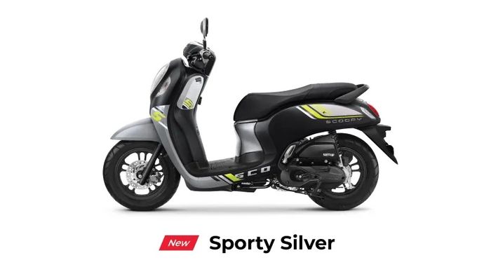 Pilihan warna baru Honda All New Scoopy tipe Sporty