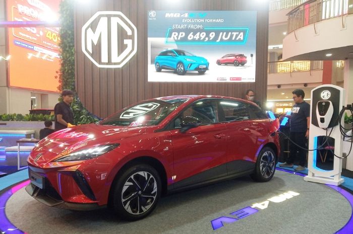 Harga MG4 EV resmi diumumkan mulai Rp 649 jutaan