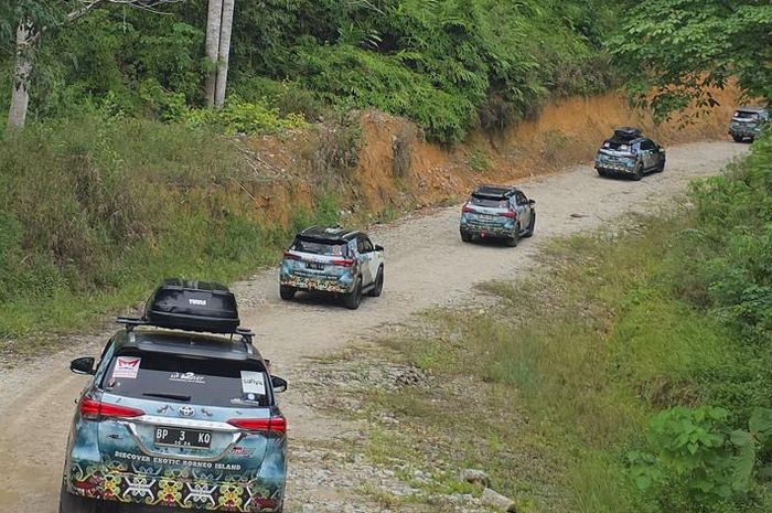 Tutup 2025, ID42NER gelar touring ke Kalimantan