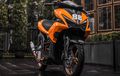 Dandan Racing Totalitas Yamaha Aerox Ini Tranplantasi Kaki Jadi Sporty