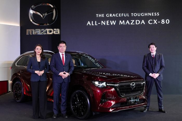 Mazda CX-80 resmi meluncur 