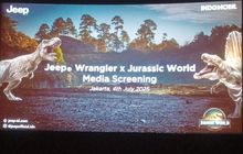 Jeep Pamerkan Kegagahan Wrangler 4xe di Film Jurassic World!