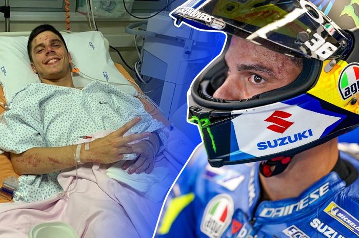 Alami Crash parah saat tes MotoGP Ceko, Joan Mir berharap dirinya sudah pulih saat balapan di MotoGP Austria