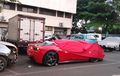Intip Bangkai Ferrari 458 Italia Harga Rp 10 Miliar Setelah Tabrak Lima Kendaraan di Bundaran Senayan