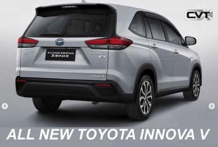 All New Toyota Innova Zenix yang diduga siap meluncur dalam waktu dekat