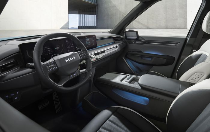 Interior mobil listrik KIA EV9