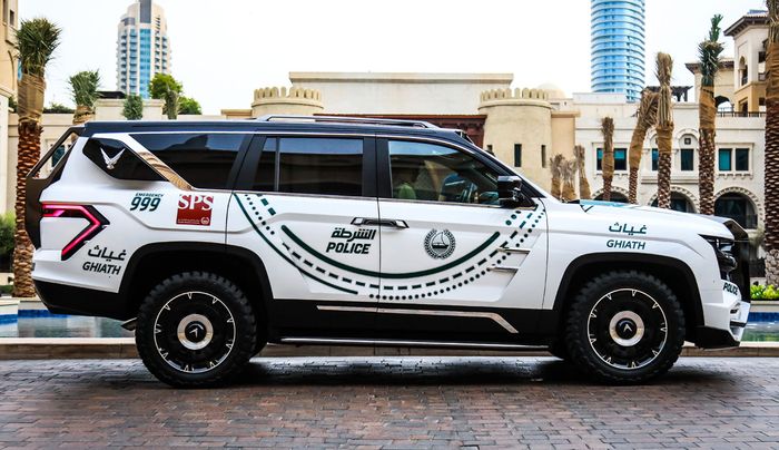 Basis Ghiath Beast Patrol SUV adalah Chevrolet Tahoe