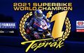 Kasih Stoppie Dulu, Begini Selebrasi Toprak Razgatlioglu Usai Raih Juara Dunia WSBK 2021