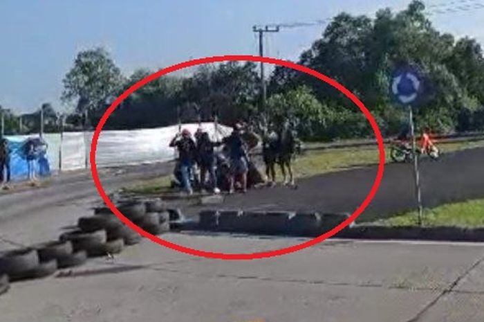 Pembalap road race meregang nyawa saat sedang balapan