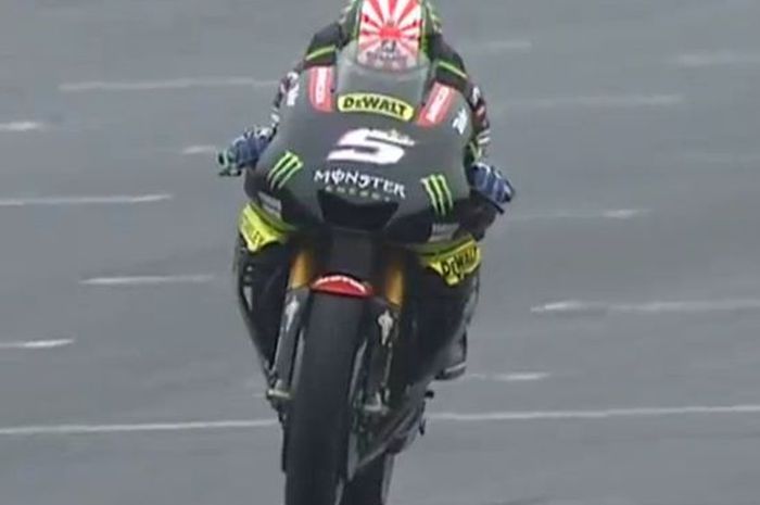 Johann Zarco  penampilannya melorot di raceday setelah bagus di kualifikasi MotoGP Jepang