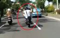 Viral! Turis Bule Freestyle Pakai Aerox Di Bali, Berbahaya Nggak Pakai Dan Ganggu Lalin